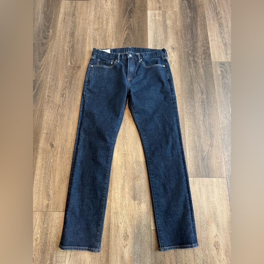 GAP Men's Dark Blue Slim Jeans